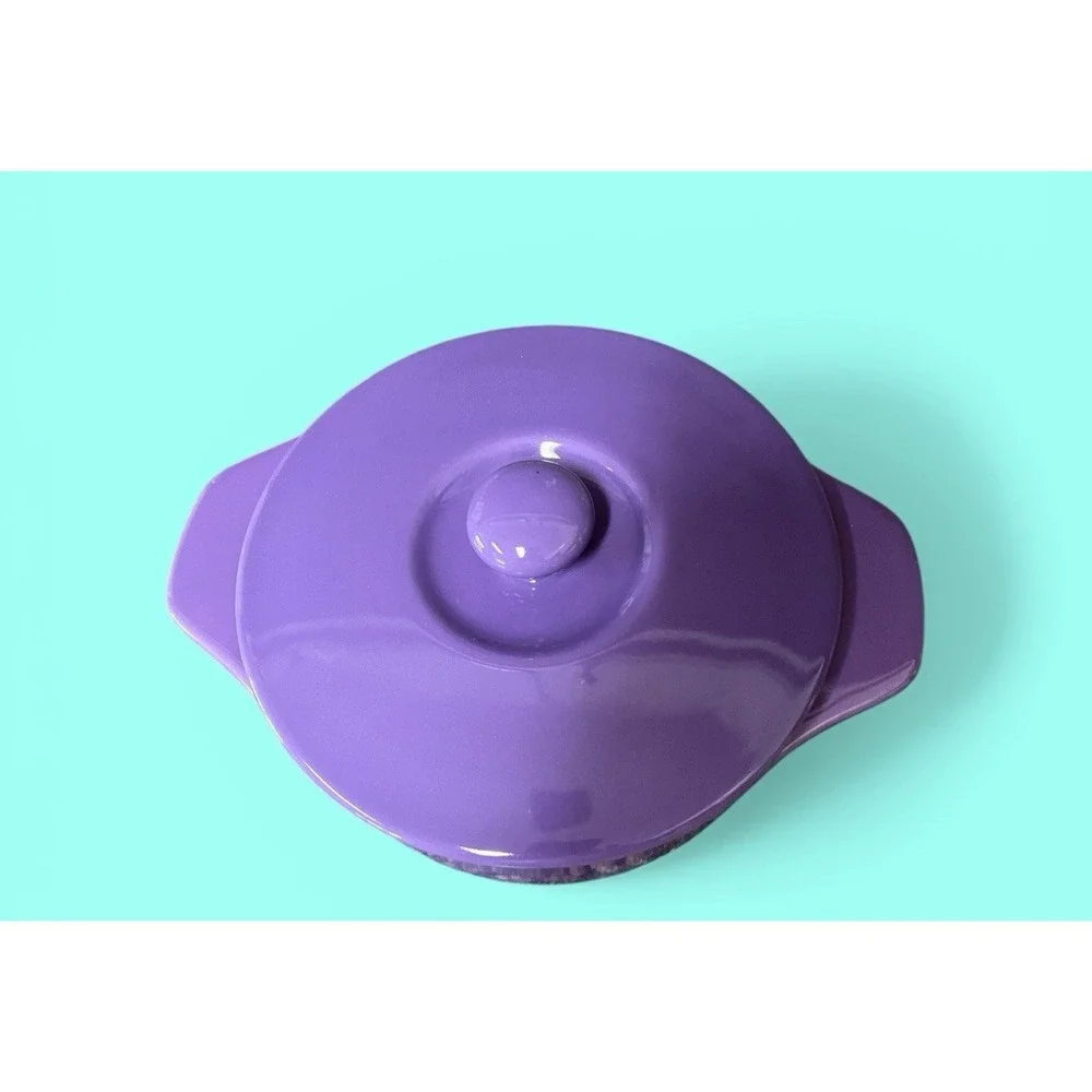 Chantal Purple Lavender Covered Casserole Dish‎ Bowl 1 3/4 Quart Kitchen Spring